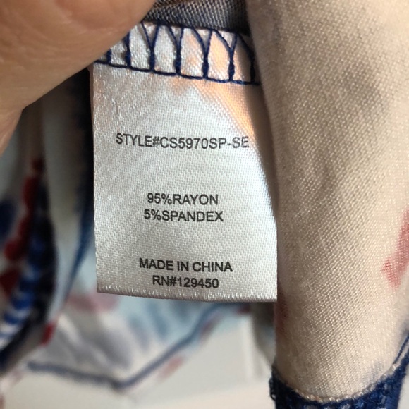 NWT XL Como Vintage Perfect Tee (hi lo style). - Picture 5 of 5